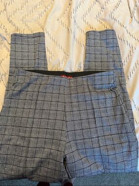 Women’s Gray Glen Plaid Dress Pants